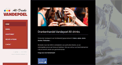 Desktop Screenshot of drinkcentervandepoel.be